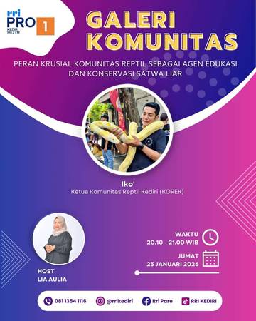 Misi KOREK Kediri Hapus Stigma Ular