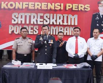 Polres Jombang Ungkap Puluhan Kasus Curanmor