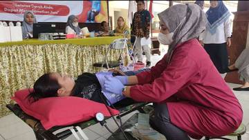 Stok Darah PMI Kabupaten Kediri 461 Kantong