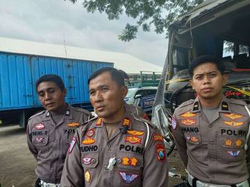 Laka Beruntun, Sopir Bus Harapan Jaya Jadi Tersangka