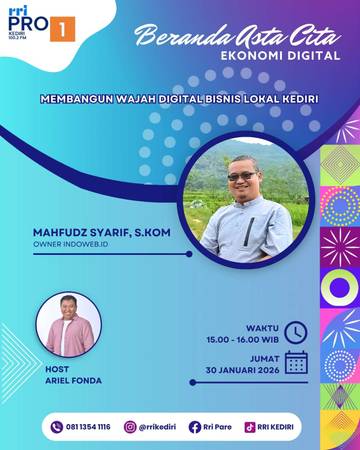 Membangun Tampilan Digital Bisnis Lokal Kediri