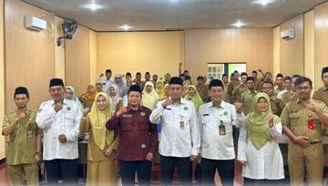Kemenag Kediri Launching E-Rapor Salat Siswa