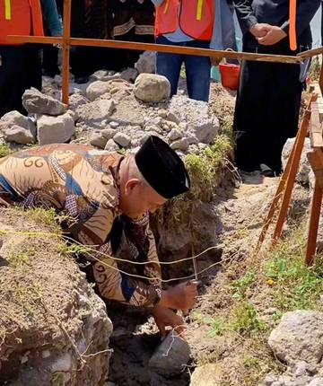 Moderasi Beragama Disdik Resmikan Tiga Tempat Ibadah