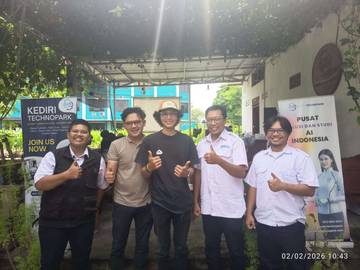 RRI Kediri Jalin Sinergitas Tingkatkan Digitalisasi dan AI