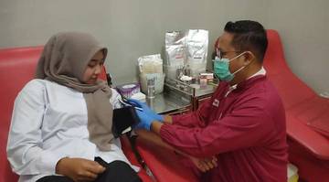 Stok Darah PMI Kediri 499 Kantong