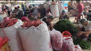 Dipasok Jombang dan Banyuwangi Harga Cabai Stabil 