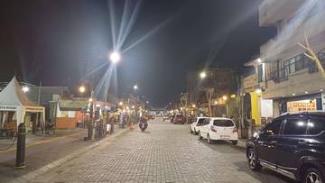 Wajah Malioboronya Kediri Makin Cantik di Malam Hari
