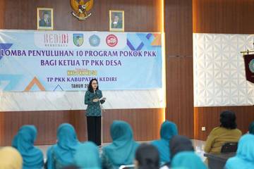 Ukur Kompetensi PKK Kediri Gelar Lomba Kader
