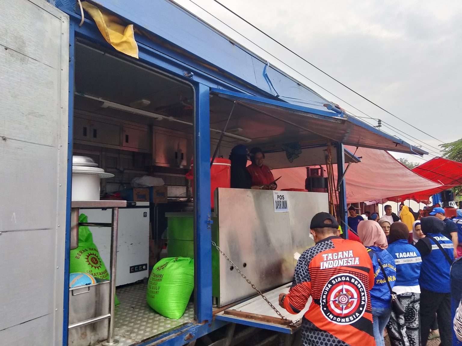 Banjir Kali Wanggu Pemkot dirikan Dapur Umum 