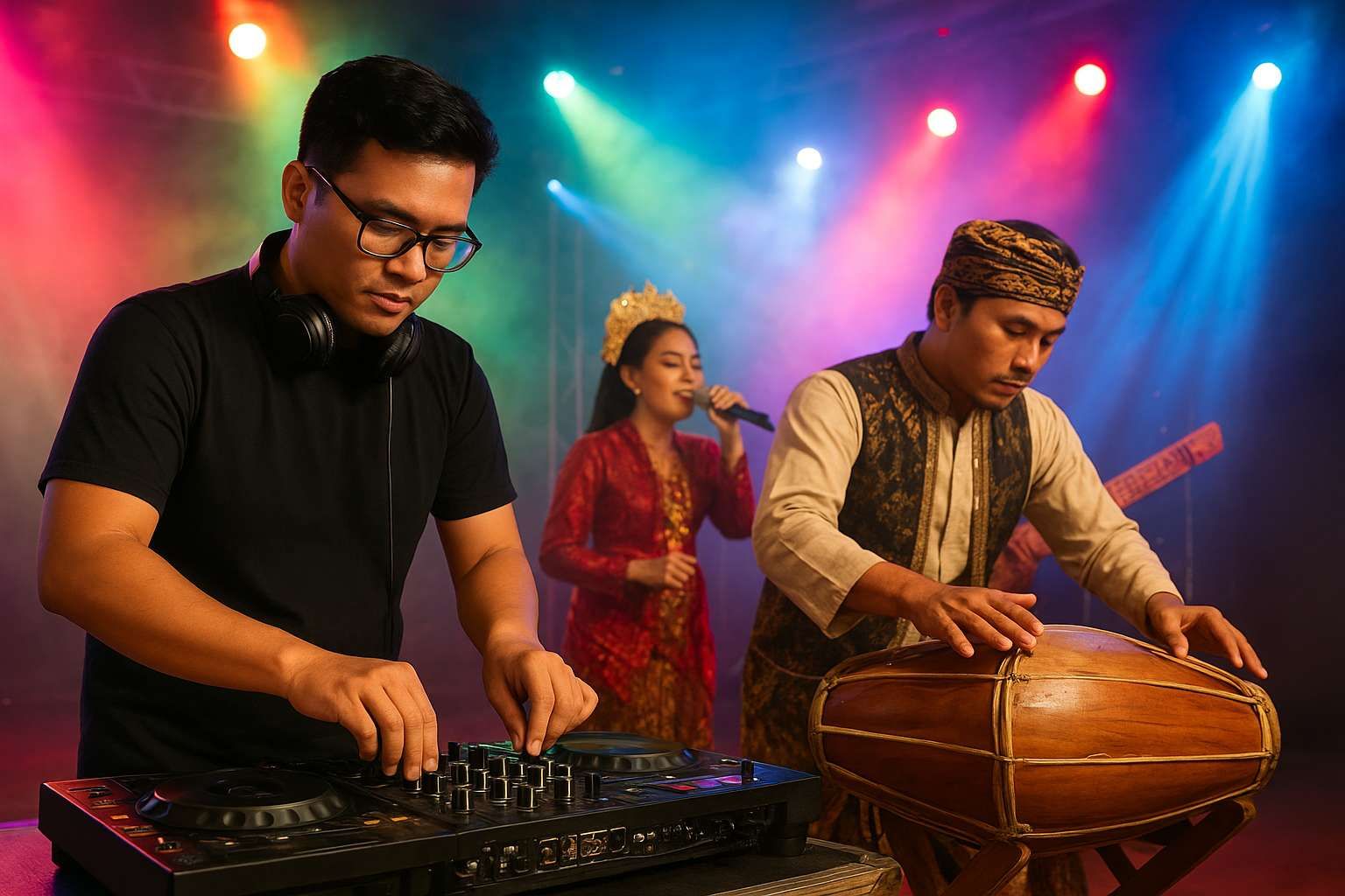 Kolaborasi Musik Tradisional dan EDM, Angkat Budaya Lokal