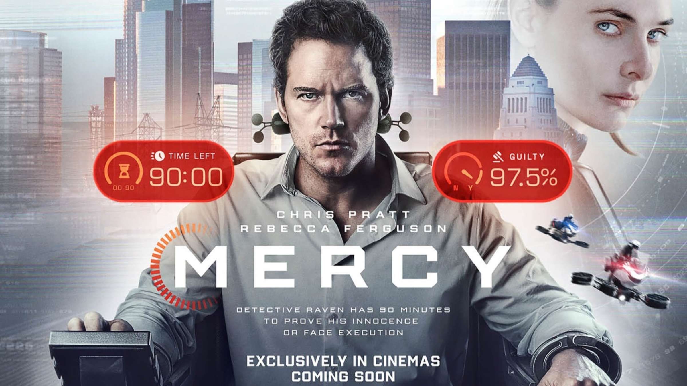 Film Mercy (2026): Ungkap Konspirasi Gelap Teknologi Modern
