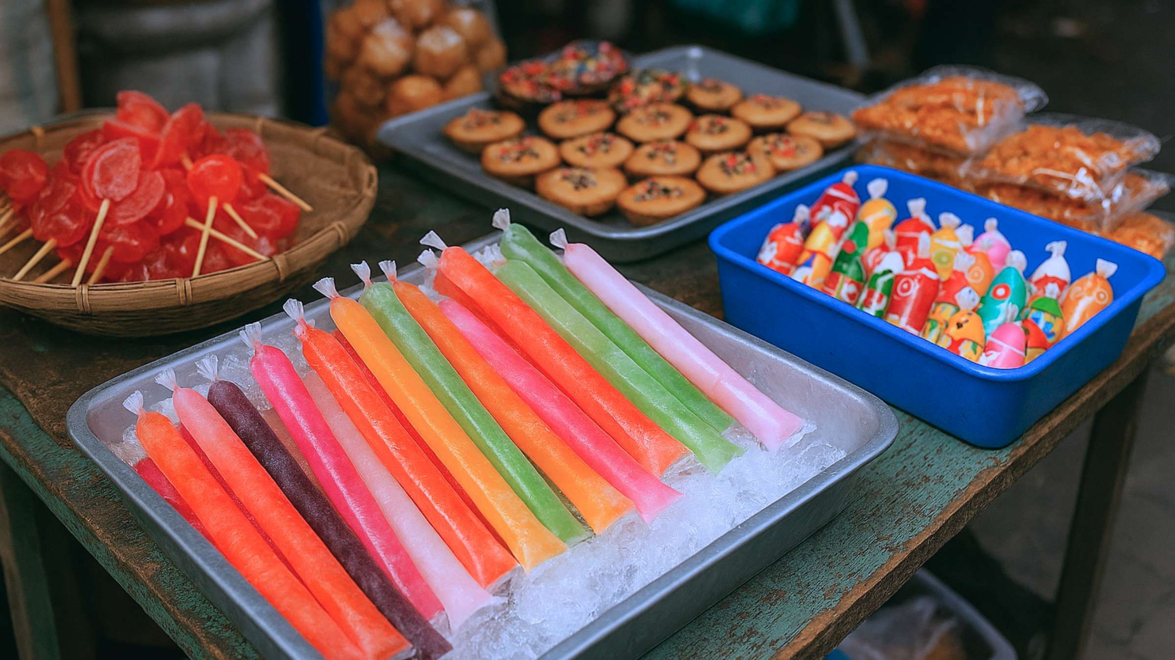Es Kue Viral, Nostalgia Jajanan Jadul Jadi Sorotan