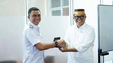 Pj. Bupati Kolaka Terima Anggota DPRD Luwu Timur 