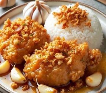 Ayam Bawang Putih Ala Rumahan, Dijamin Enak