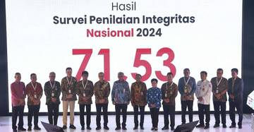 KPK Umumkan Indeks Integritas Nasional 2024, Skor Naik Tapi Masih Rentan