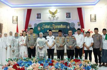 Perkuat Sinergitas Kapolda Sultra Safari Ramadan di Kolaka 