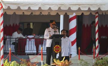 Gubernur Sultra Pimpin Apel Gelar Pasukan Operasi Ketupat 2025