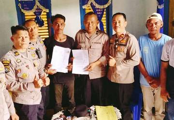 Polres Muna Fasilitasi Perdamaian Terkait Insiden di Pantai Meleura