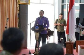 HUT Sultra, Dirjen Bina Pemdes Kemendagri RI Beri Pengarahan