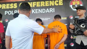 Curi Kabel Tembaga PLN, Dua Pemuda di Kendari Diamankan Polisi