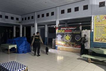 Polsatwa Polda Sultra Patroli Malam di Terminal Baruga