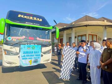 Wakil Bupati Koltim Imbau JCH  Jaga Kesehatan