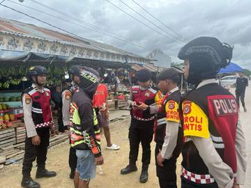 Jukir Ilegal di Pasar Panjang Kendari Terjaring Razia 