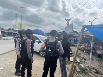 Juru Parkir Ilegal Pasar Panjang Kendari Kembali Ditertibkan