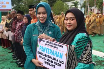 Bupati Kolaka Pimpin Upacara HUT Koperasi Nasional ke-78