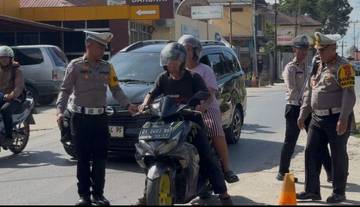 Ditlantas Polda Sultra Razia Kendaraan Melanggar Lalu Lintas