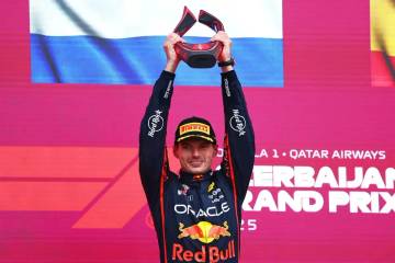 F1 GP Azerbaijan: Max Verstappen Mendominasi Sirkuit Baku