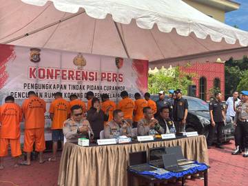 Polda Sultra Ungkap Puluhan Kasus Curanmor dan Pencurian