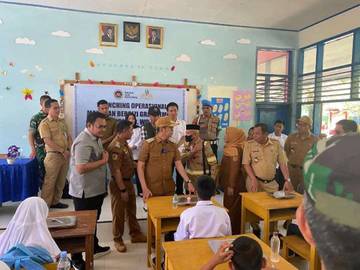 Bupati Kolaka Hadiri Launching Operasional Program MBG