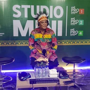 Studio Mini RRI Kendari hadir dalam kegiatan STQH 