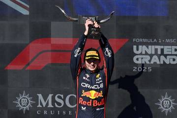 F1 GP Amerika: Verstappen Dominan, Raih Kemenangan Kelima 