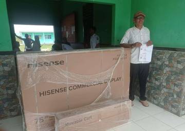 SMPN 1 Wawonii Selatan Terima Bantuan IFP Kemendikdasmen