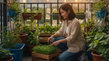 Urban Gardening: Menanam Sayur Cepat Panen dan Bergizi