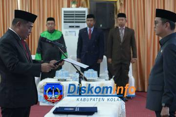 Pelantikan dan Pengambilan Sumpah Jabatan Sekda Kolaka 
