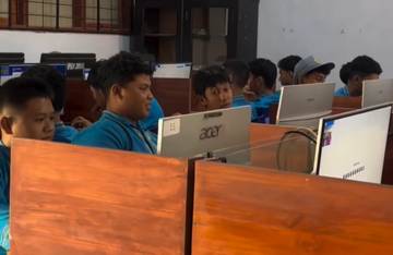 Tes Kompetensi Akademik SMAN 2 Konsel Berjalan Lancar