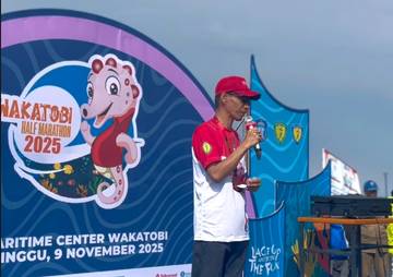Wakatobi Half Marathon Jadi Mesin Baru Genjot Pariwisata