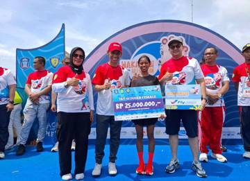 Pelari Samarinda Raih Juara 21K Wakatobi Half Marathon