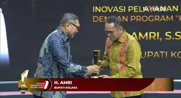 Kolaka Raih Penghargaan Nasional, dengan Program “Kartu Beramal”