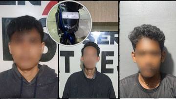 Tim Buser77 Tangkap Tiga Pelaku Curanmor di Kendari