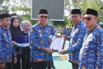 Bupati Kolaka Pimpin Upacara Peringatan HUT Korpri ke-54 