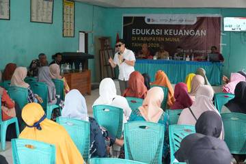 OJK Edukasi Masyarakat Pelosok Muna dan Muna Barat