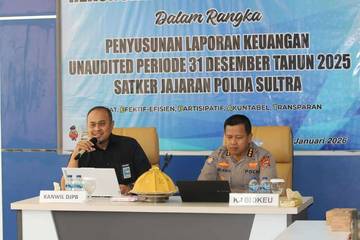 Polda Sultra Susun Laporan Keuangan dan BMN 2025