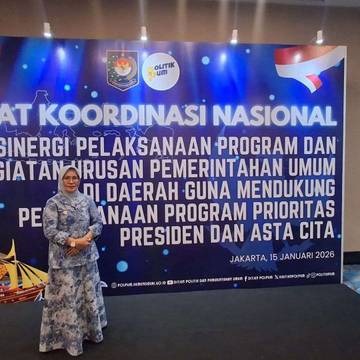 Wabup Wakatobi Hadiri Rakornas Sinergi Pusat dan Daerah