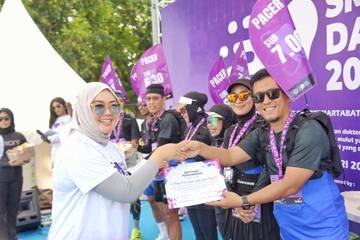 Wali Kota Kendari Lepas Peserta Run Smile Dash