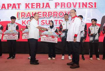 Pemprov Sultra Apresiasi Atlet Berprestasi