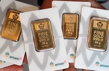 Harga Emas Pegadaian Melonjak Tajam Hari ini